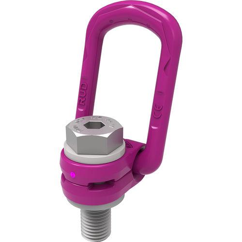 articulated hoist ring / 180° swivel / 360° swivel / threaded