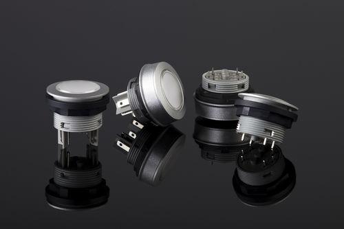 selector knob switch / multipolar / IP67 / stainless steel