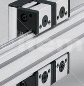 roller linear guide / aluminum