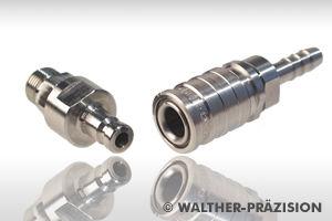 push-to-connect quick coupling / quick-locking / low-pressure / for water