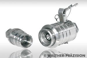 push-to-connect quick coupling / quick-locking / union / security