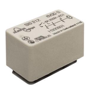 1NO electromechanical relay / 2NO / with guided contacts / surface-mount