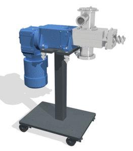 side degassing unit for extruder