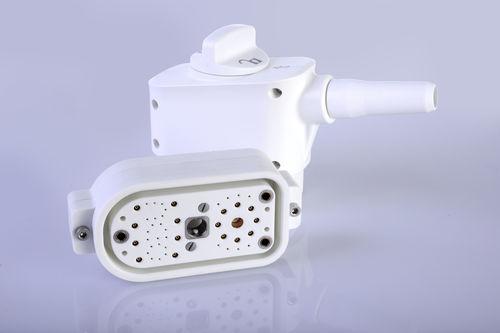 fiber optic connector / parallel / locking / modular