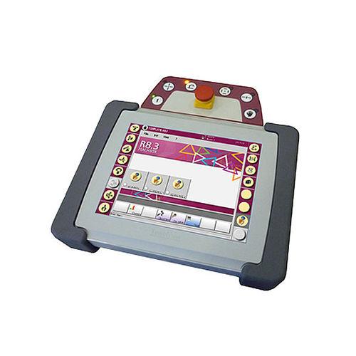 LCD control terminal / touch screen / panel / for robots