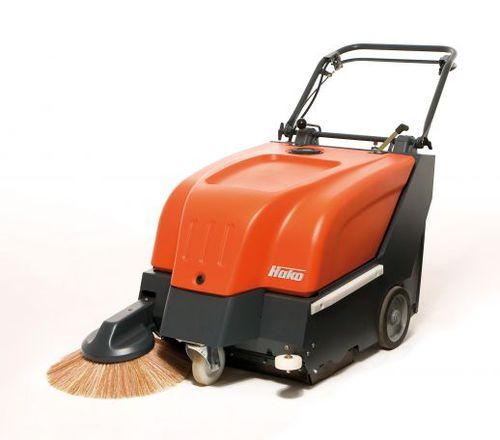 walk-behind suction sweeper / electric / gasoline / compact