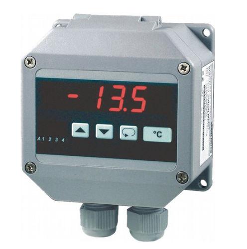 analog temperature indicator / 4-20 mA / Pt1000 / with alarm