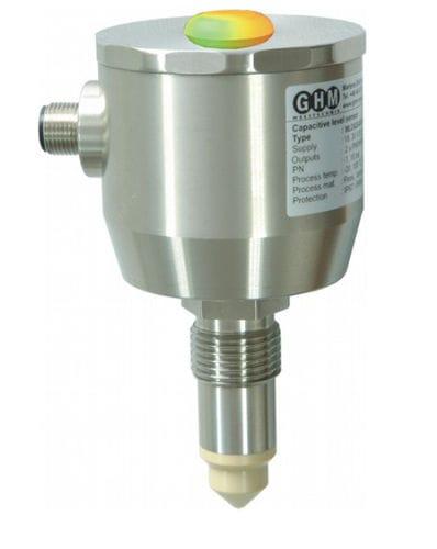 capacitive level switch / for liquids / threaded / stainless steel