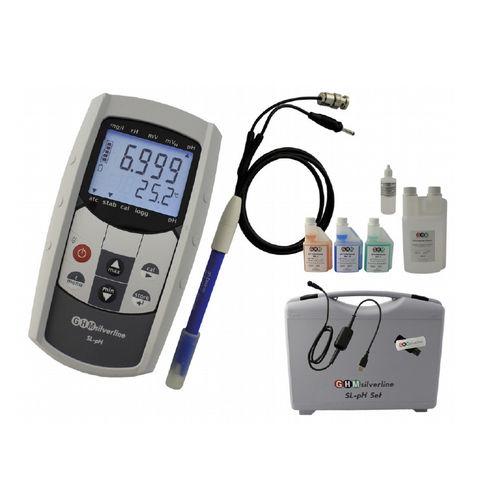 temperature measuring device / relative humidity / pH / portable