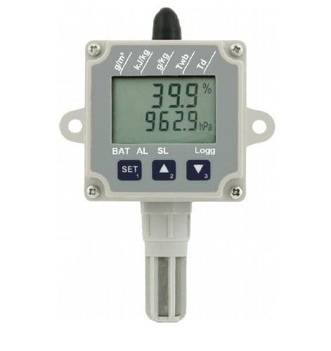 temperature data-logger / relative humidity / pressure / with screen