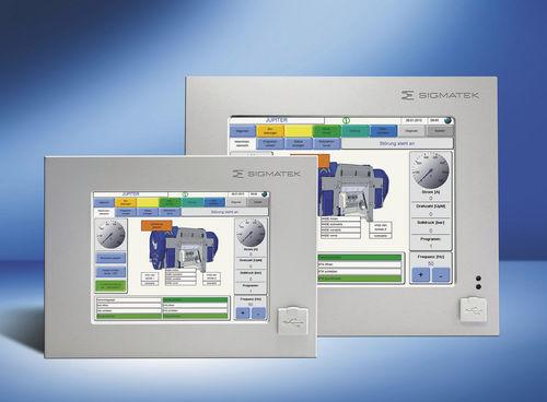 TFT control terminal / built-in / for control panels