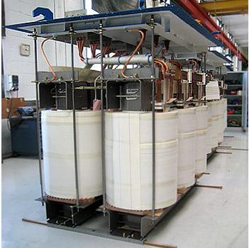 pulse transformer / three-winding / floor-standing / three-phase