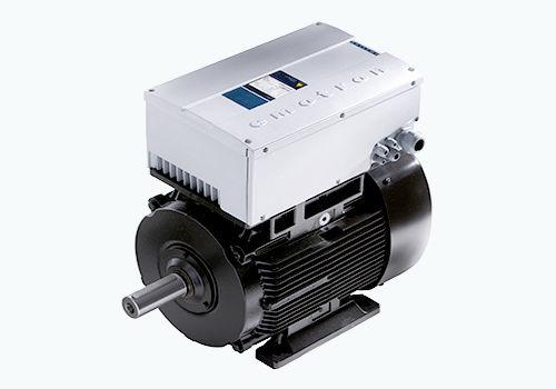 built-in AC drive / motor