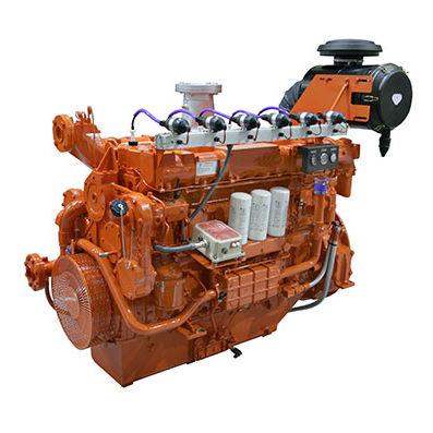 gas-fired engine / turbocharged / 6-cylinder / power generation