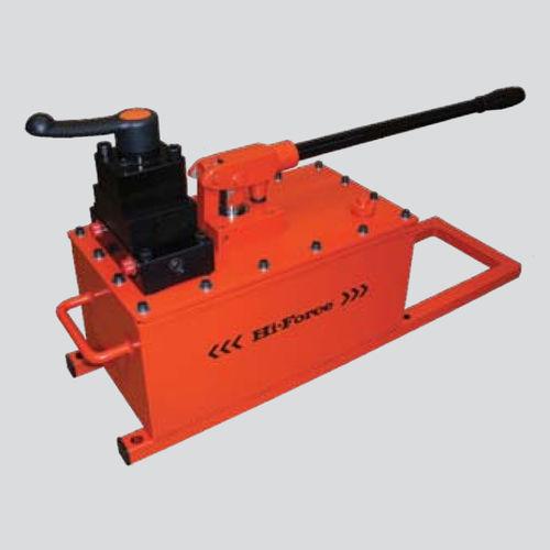 piston hydraulic pump / manual / high-volume / two-stage