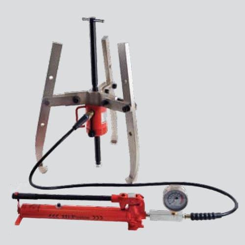 hydraulic bearing puller / two-arm / self-centering / three-arm