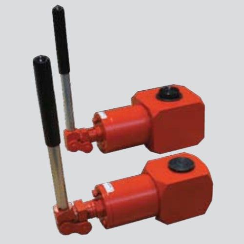 hydraulic jack / steel / aluminum