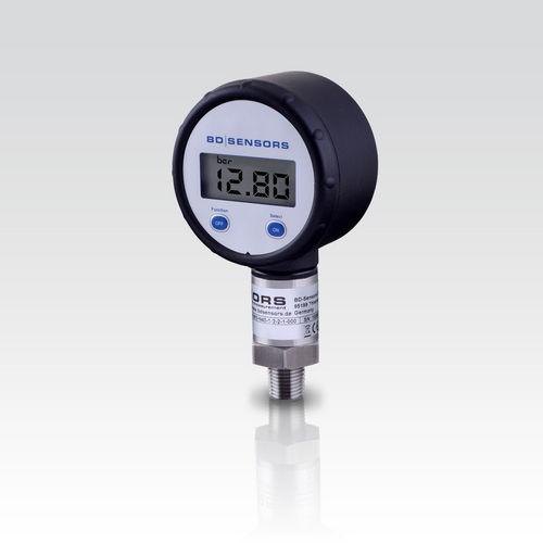 diaphragm pressure gauge / digital / process / compact