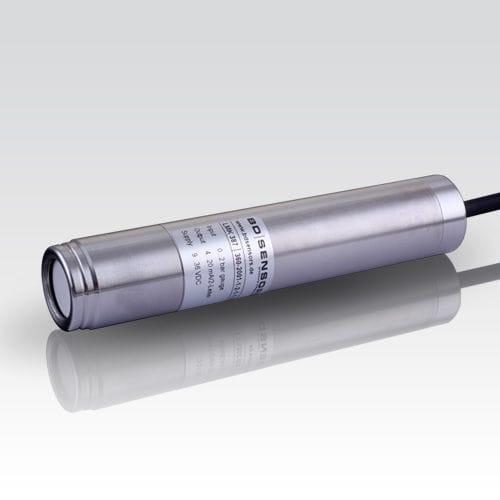 hydrostatic level sensor / for wastewater / for gas / intrinsically safe