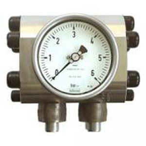 diaphragm pressure gauge / differential / dial / IP65