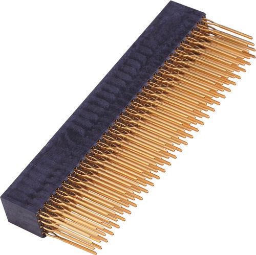 female pin header / PC 104 / through-hole / 2.00 mm (0.079