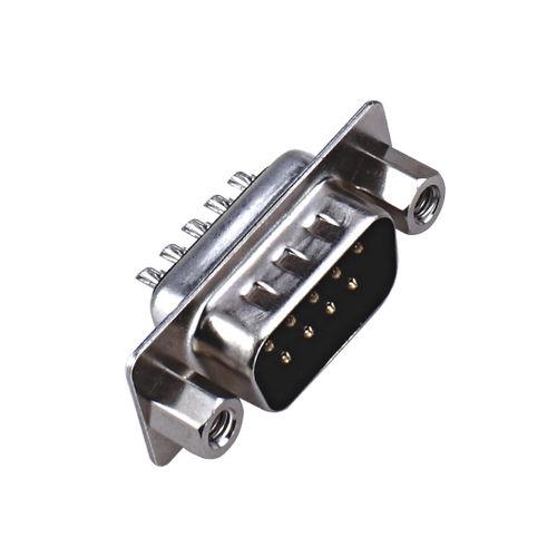 D-Sub connector / rectangular / male