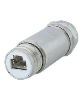 RJ45 connector / straight / cast / female