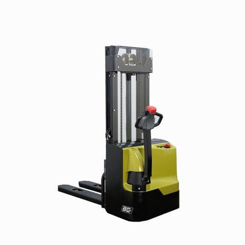 electric stacker truck / walk-behind / for pallets / for lifting