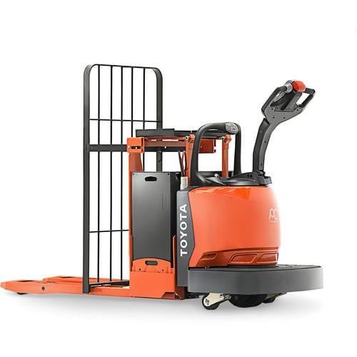 electric pallet truck / with rider platform / multifunction