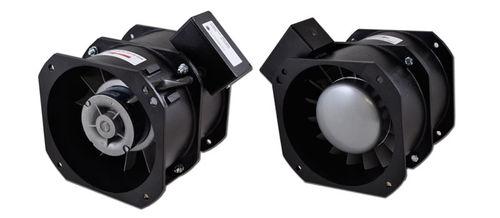 axial fan / cooling / with external rotor / with airfoil blades