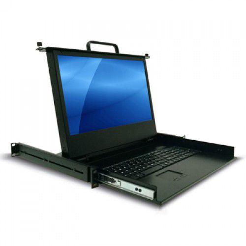 rack drawer keyboard / with touchpad / with LCD screen / USB