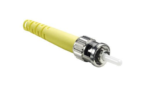 fiber optic connector / straight / ST type