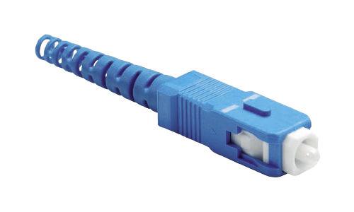 fiber optic connector / straight / SC type