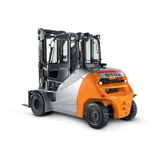 diesel engine forklift / ride-on / compact / for heavy loads
