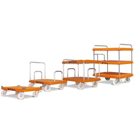 handling cart / storage / shelf / multipurpose