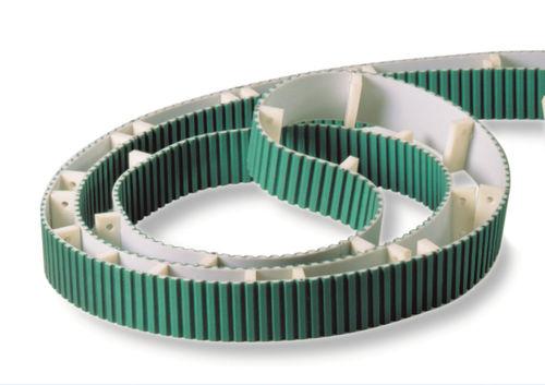 slotted belt / timing / polyurethane-coated