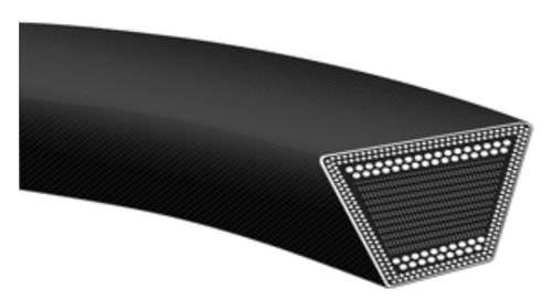 trapezoidal transmission belt / narrow