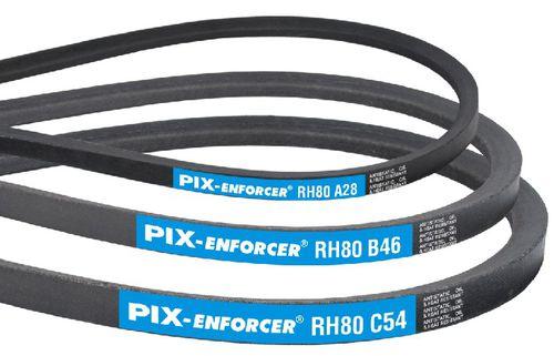 trapezoidal transmission belt / for harvester