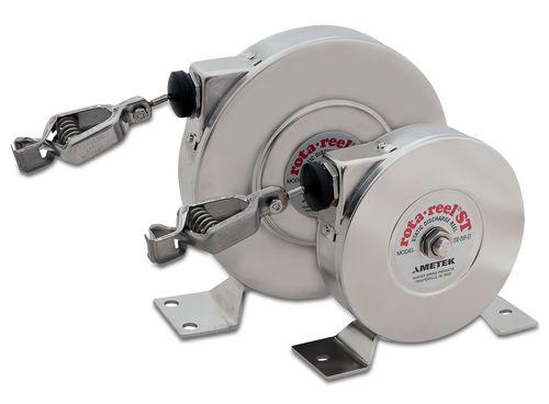 grounding reel / automatic / fixed / stainless steel