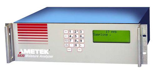 gas analyzer / humidity / for integration / quartz crystal