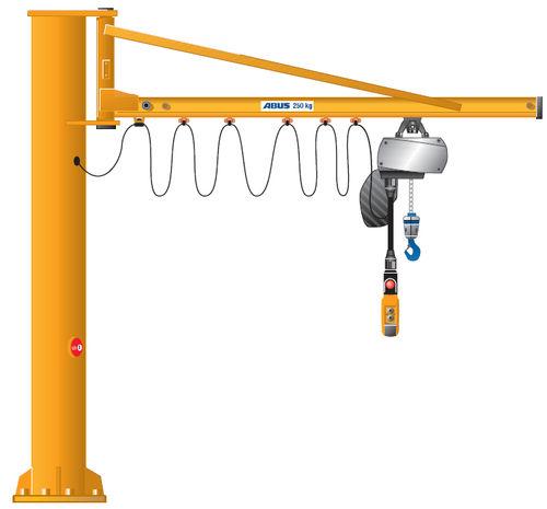 overbraced jib crane / pillar