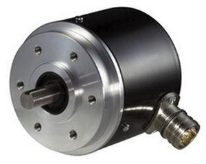 single-turn rotary encoder / absolute / solid-shaft / IP65