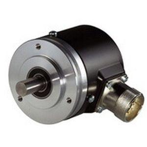 single-turn rotary encoder / absolute / synchro-flange / solid-shaft