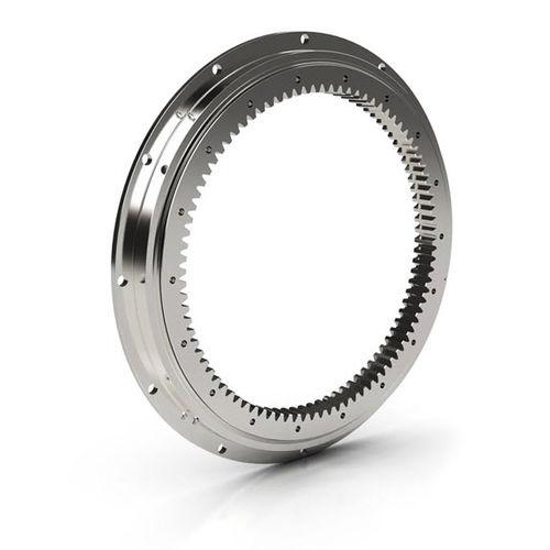 internal-toothed slewing ring / ball / single-row / with flange ring