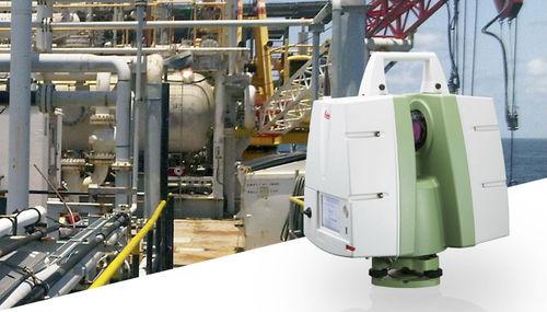 3D laser scanner / extendable