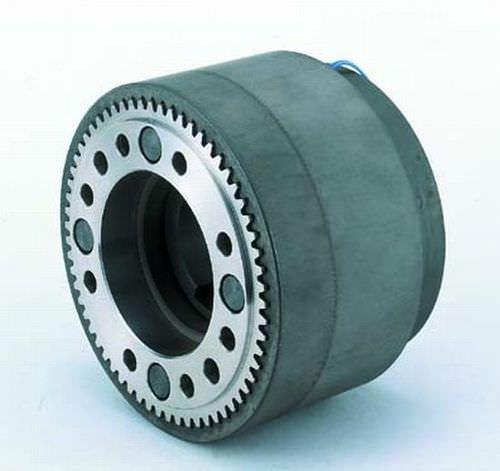 toothed clutch / electromagnetic / zero-backlash / for high-torque applications