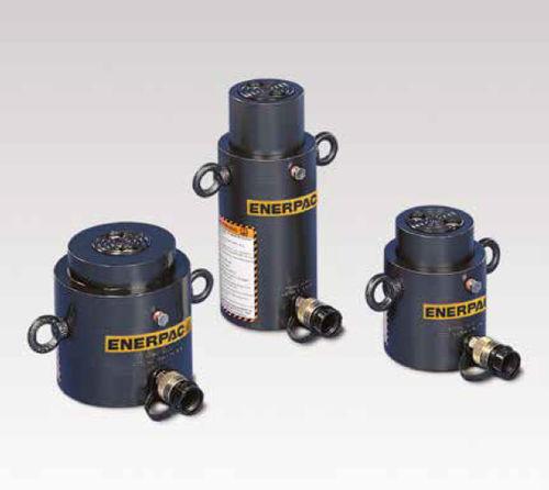 hydraulic cylinder / single-acting load-return / high-tonnage / for lifting applications