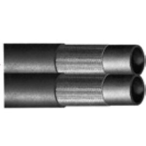 hydraulic hose / discharge / for hydraulic systems / synthetic rubber