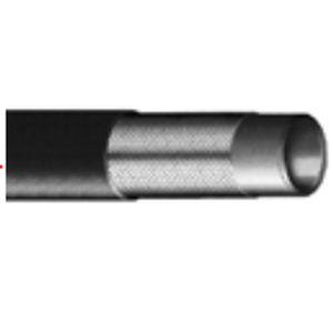 hydraulic hose / for mineral oil / synthetic rubber / steel-braided