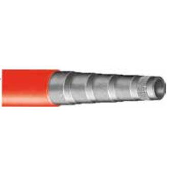 hydraulic hose / for mineral oil / for drilling / synthetic rubber